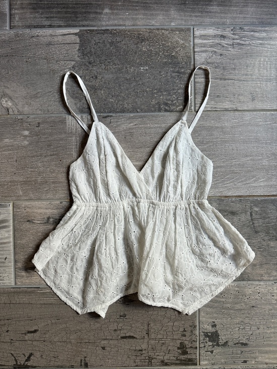 Hollister Tops - Hollister Eyelet Babydoll Top